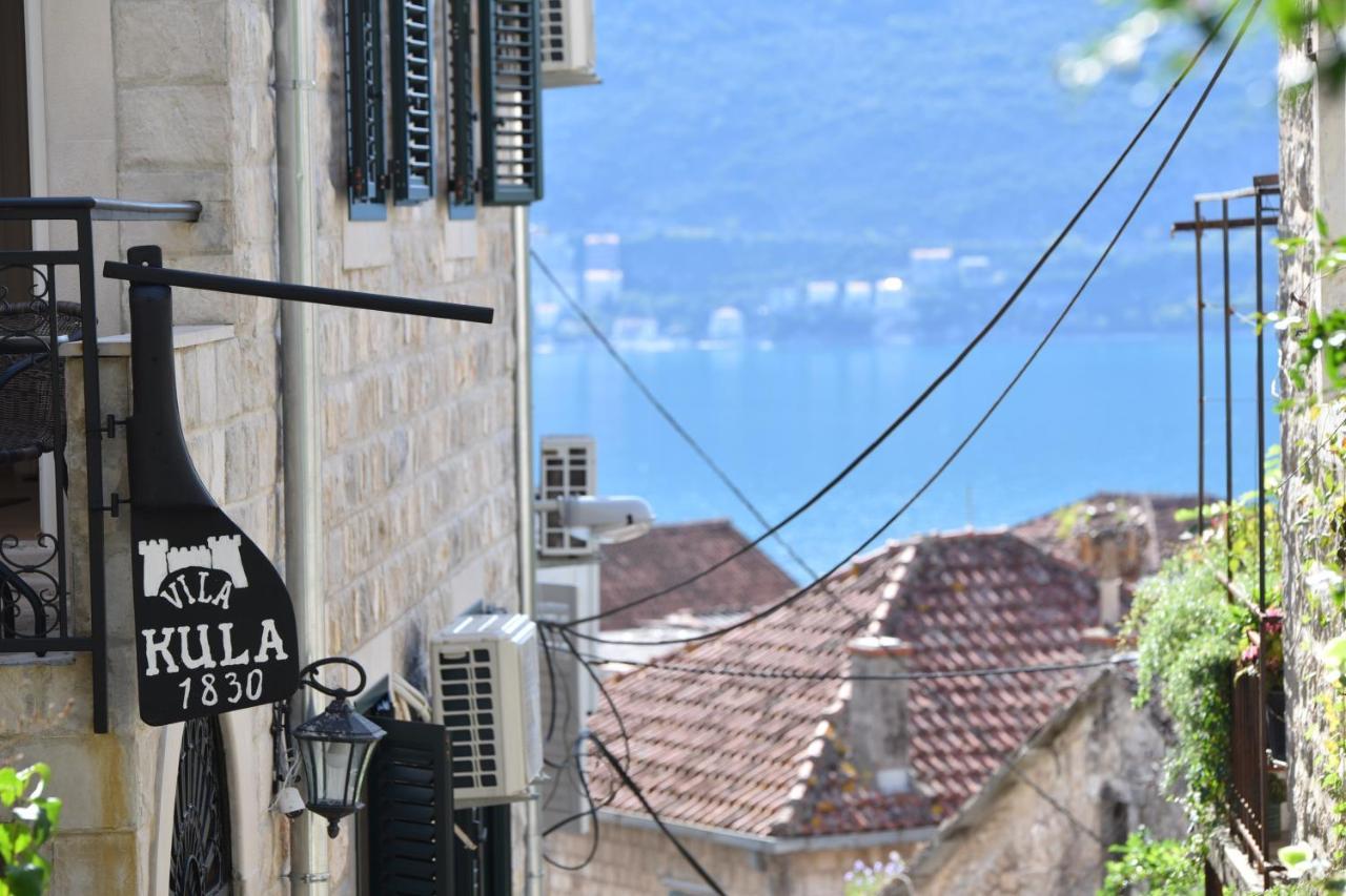 Vila Kula 1830 Apartments Herceg Novi Luaran gambar