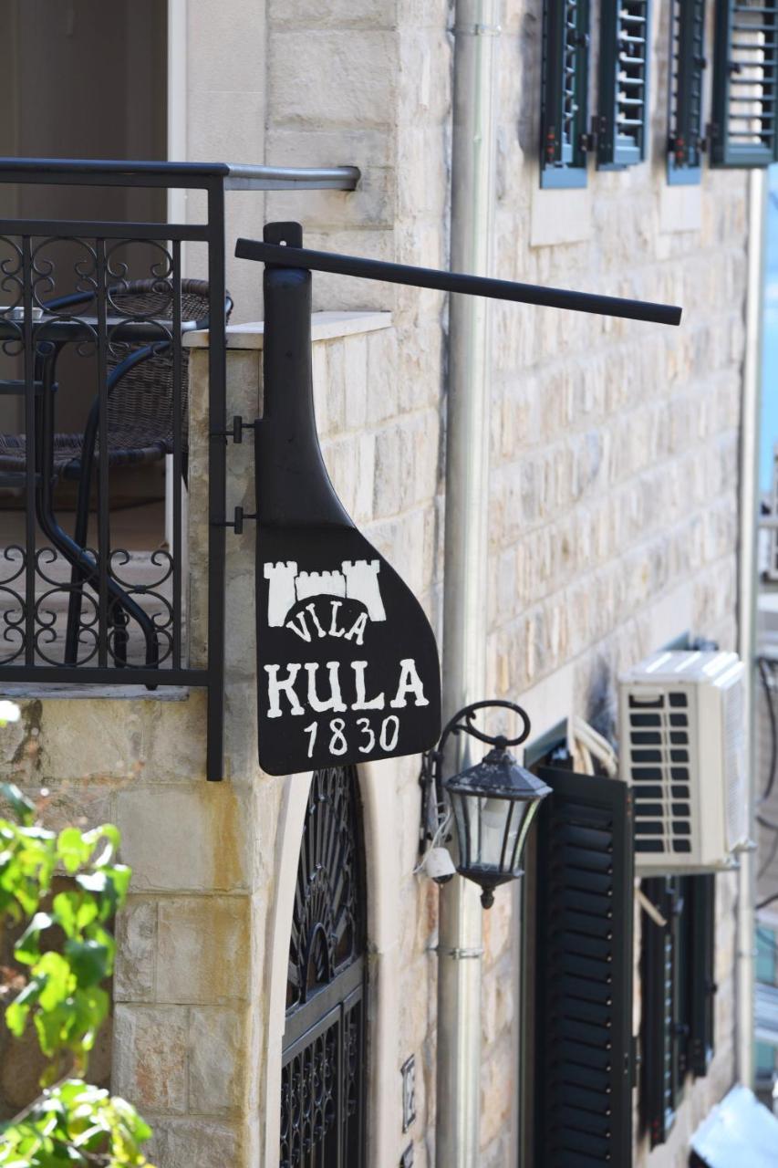 Vila Kula 1830 Apartments Herceg Novi Luaran gambar